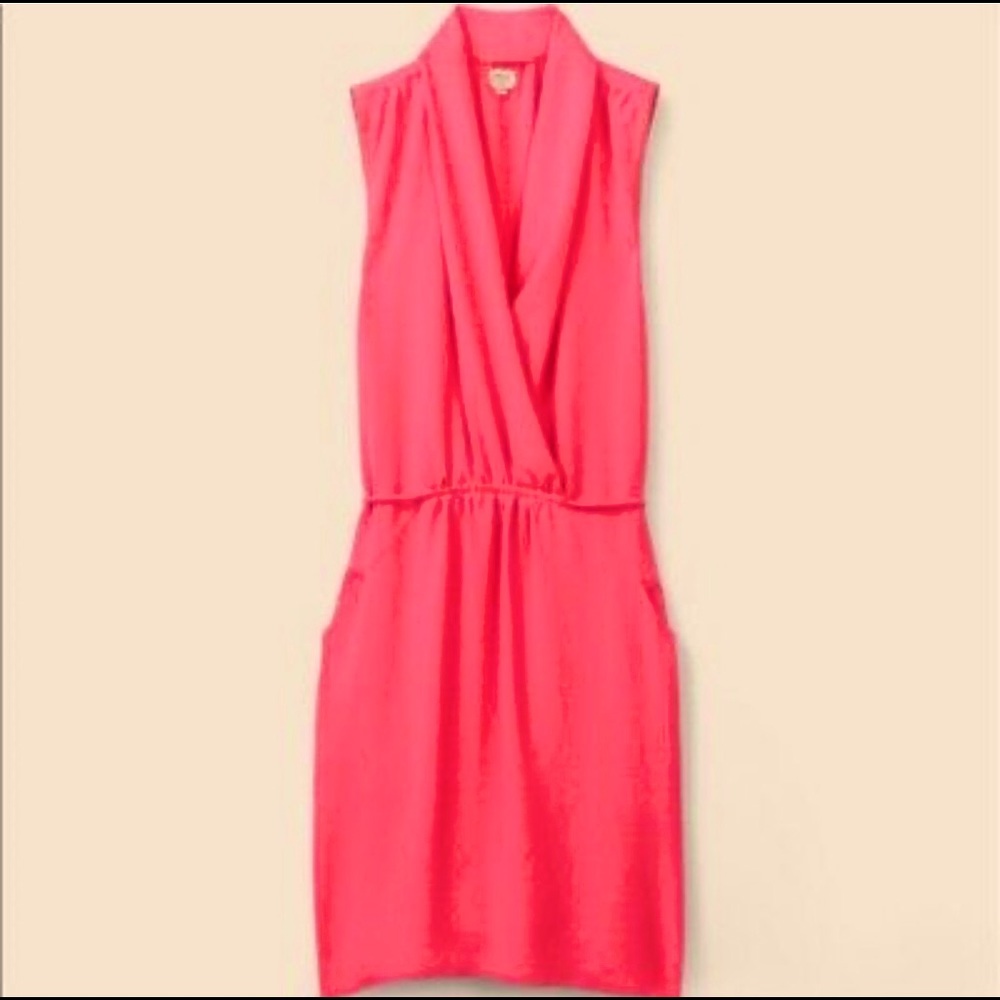Wilfred by Aritzia Sabine Dress XS Hot Pink